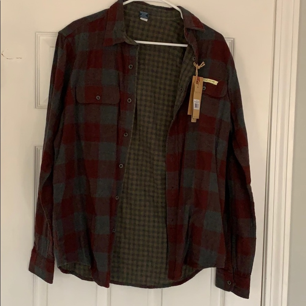 Tailor Vintage 2-in-1 reversible button down